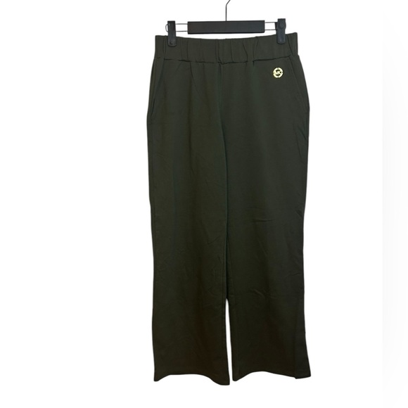 Michael Michael Kors Olive Green Pull on Casual Ankle Pants - Picture 1 of 3